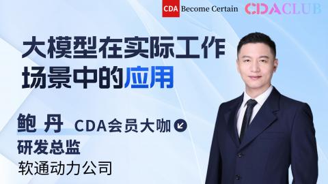AI大模型在实际工作场景中的应用 【CDA俱乐部会员分享】